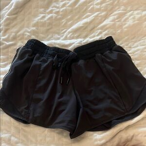 Black Women's Lulu Athletic Shorts
